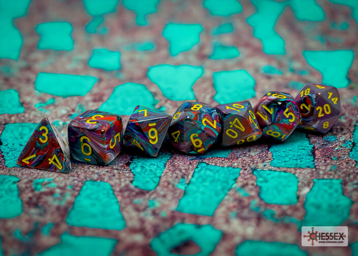 Chessex Festive® Polyhedral Dice