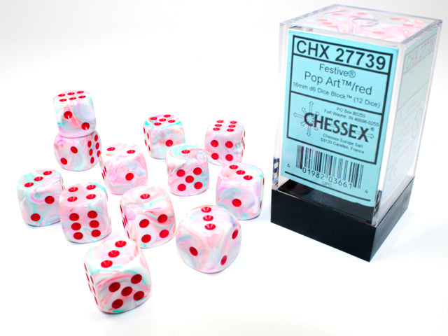 Chessex 16mm Festive Dice Blocks™