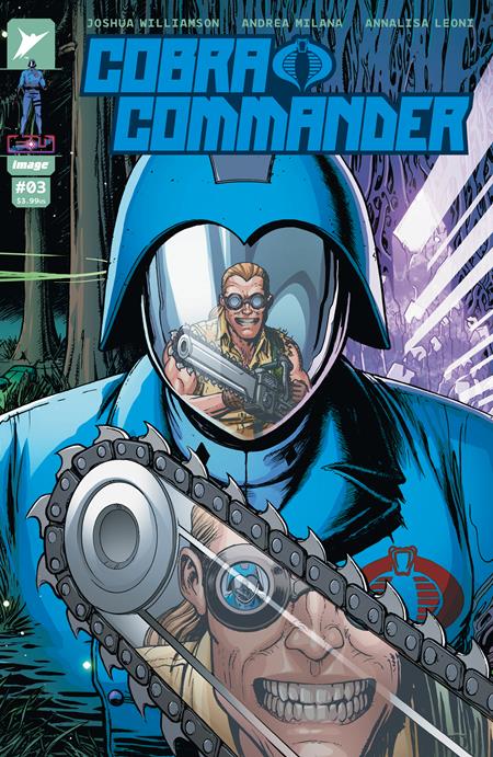 COBRA COMMANDER #3C (OF 5) 1:10 BURNHAM INCENTIVE VAR