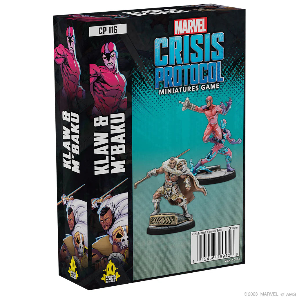 Marvel Crisis Protocol: Klaw & M’Baku