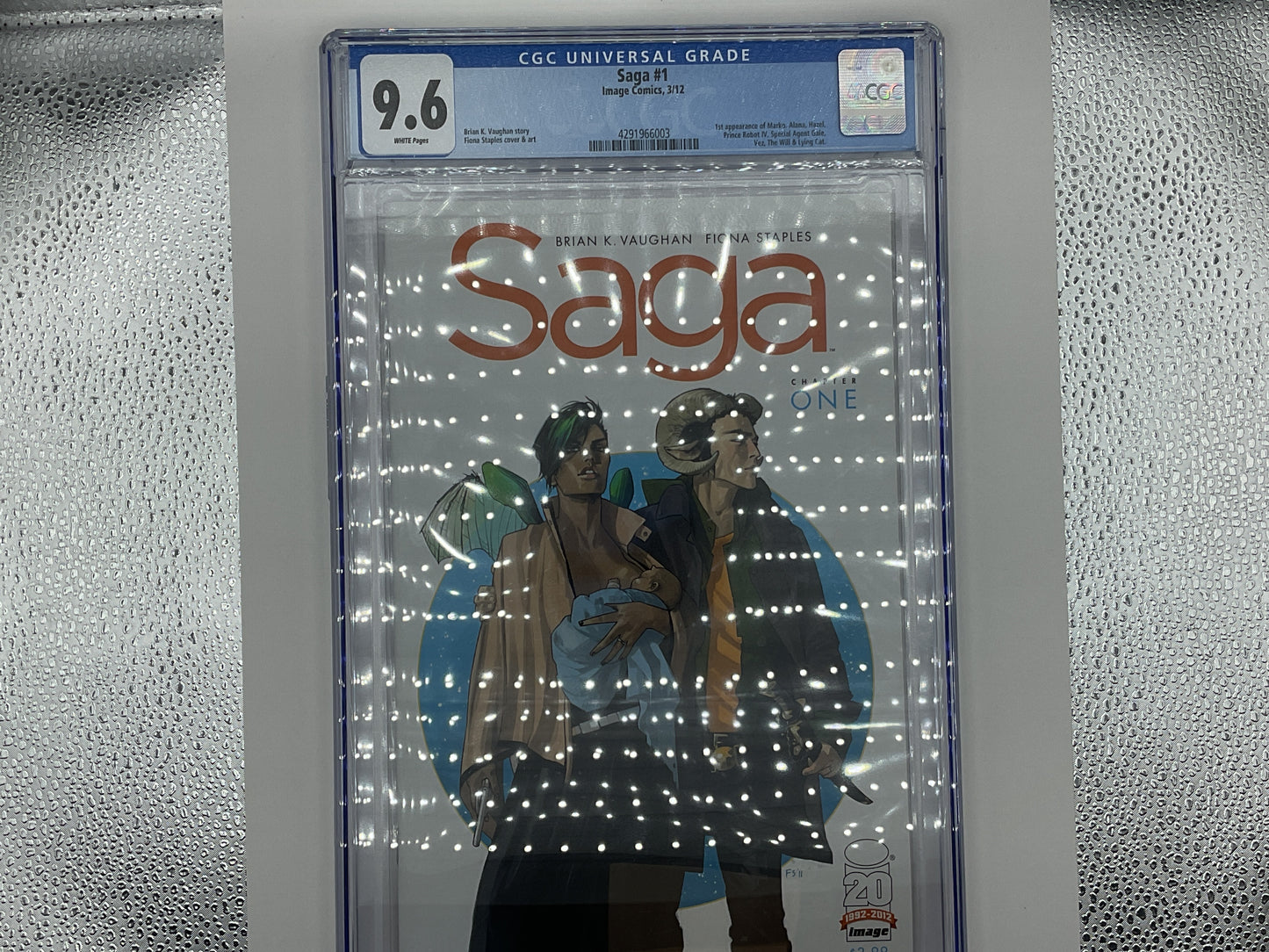 Saga #1 CGC Graded 9.6