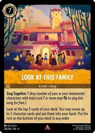 Look at This Family - 28/204 - Rare