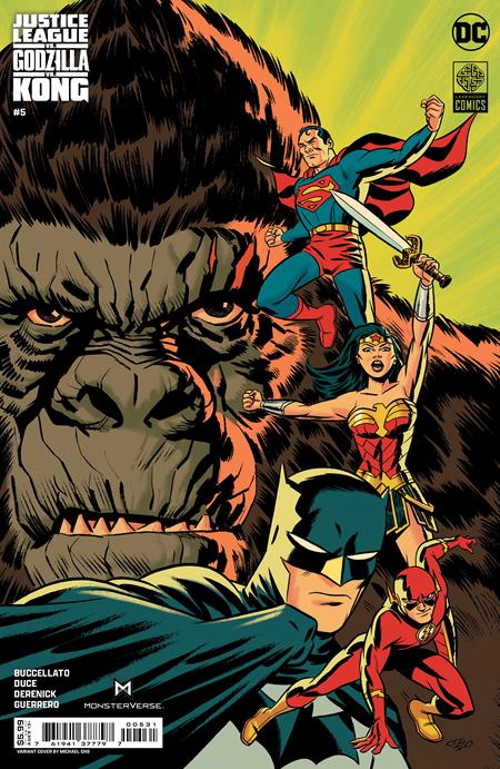 JUSTICE LEAGUE VS GODZILLA VS KONG #5C (OF 7) CHO VAR