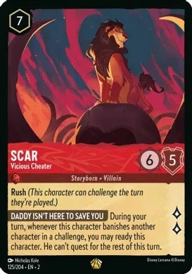Scar - Vicious Cheater - 125/204 - Legendary