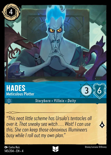 Hades - Meticulous Plotter - 145/204 - Uncommon