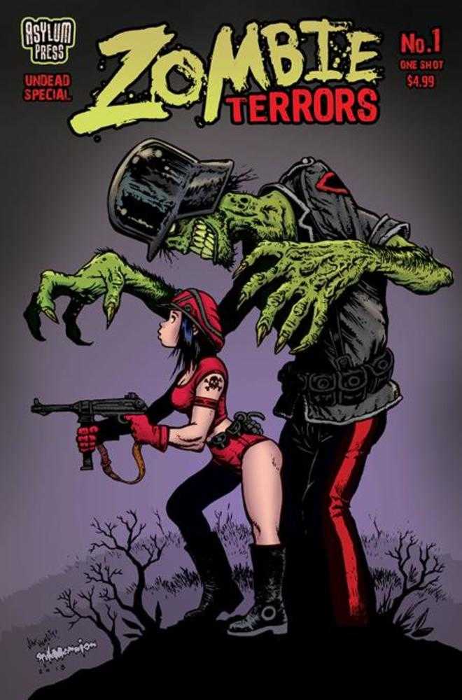 Zombie Terror #1 Undead Special (One Shot) Cover B Steve Mannion Variant (Mature) Previously Solicited