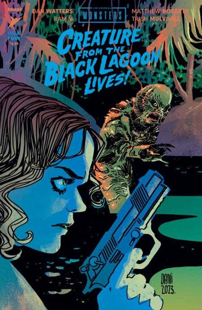 Universal Monsters Creature From The Black Lagoon Lives! #4 (Of 4) Cover C 1:10 Dani Connecting Variant