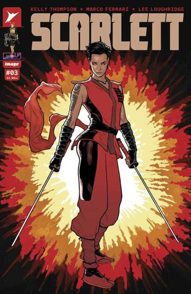 Scarlett #3 (Of 5) Cover D 1 in 25 Jeff Spokes Variant