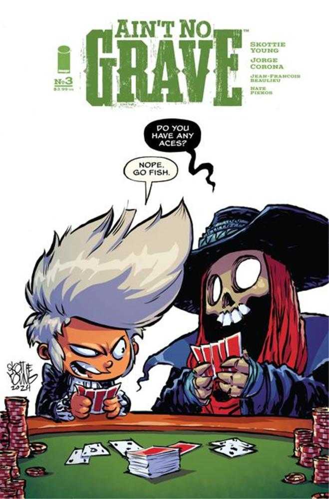 Aint No Grave #3 (Of 5) Cover B 1 in 25 Skottie Young Variant (Mature)