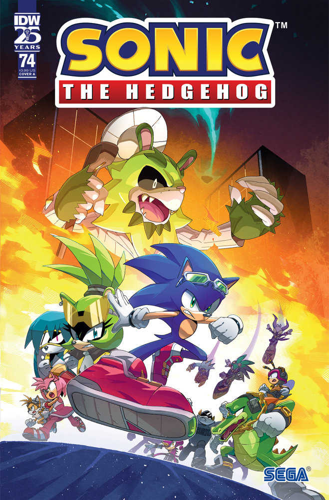 Sonic The Hedgehog #74 Cover A Arq