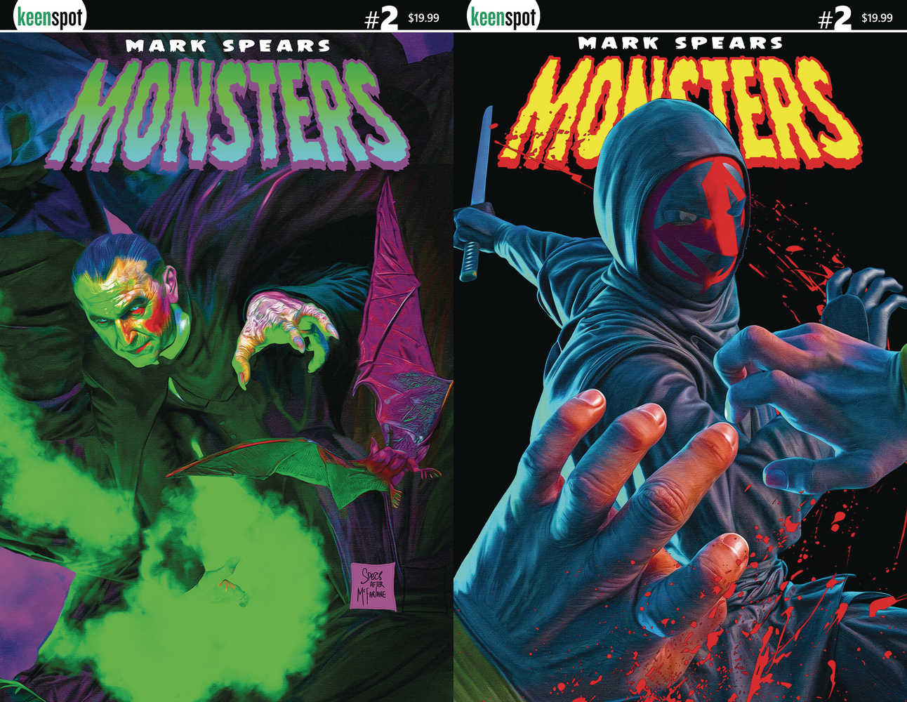 Mark Spears Monsters #2 Cover F Holofoil Flip