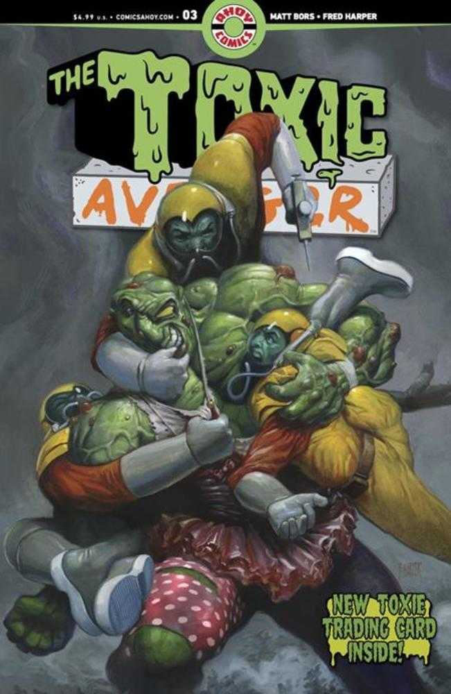 Toxic Avenger #3 (Of 5) Cover D Harper Bagged W Tc Card (Mature)