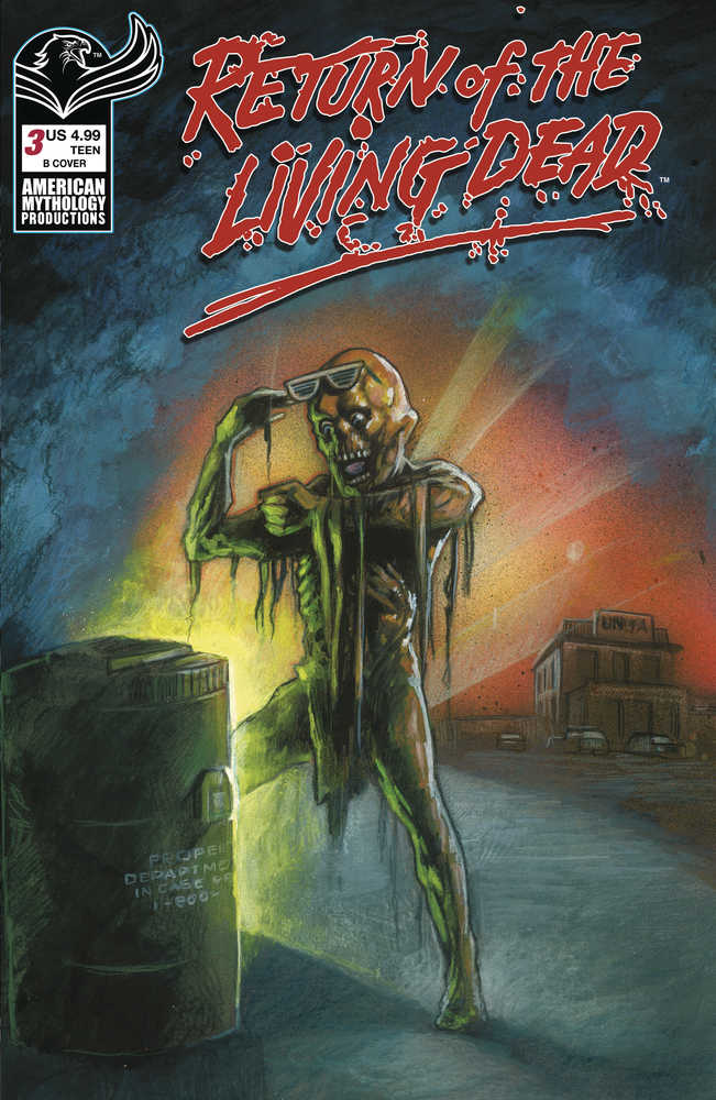 Return Of The Living Dead #3 Cover B Maitland Painted