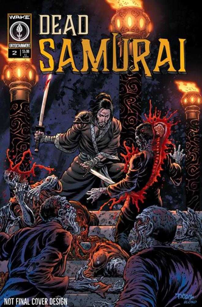 Dead Samurai #2 2nd Printing Cover B Tim Vigil (Mature)