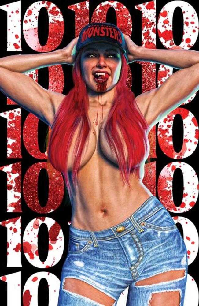 Mark Spears Monsters #10 Cover F Mark Spears 1 in 50 Fangirl Spot Foil Variant (Free)