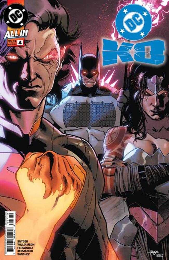 DC K.O. #4 (Of 5) 2nd Print Cover A Javier Fernandez