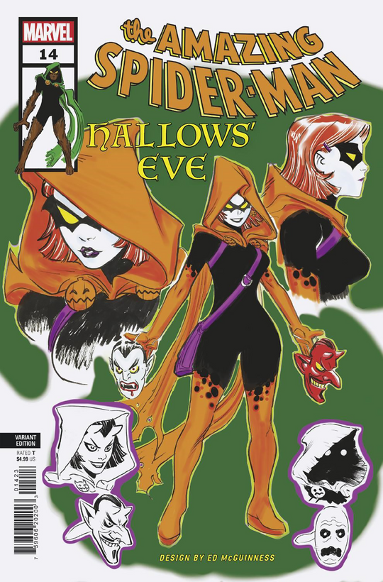 Amazing Spider-Man #14 Ed McGuinness Design Variant