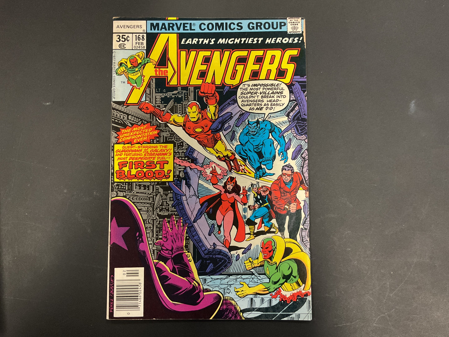 The Avengers #168