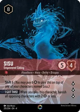 Sisu - Empowered Sibling - 215/204 - Enchanted - Holo Foil