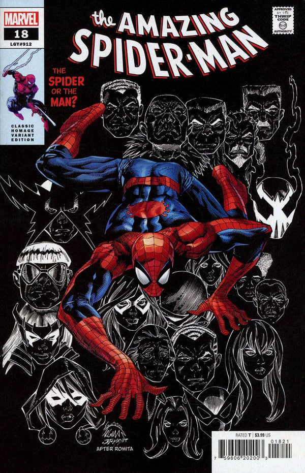 Amazing Spider-Man #18 Ryan Stegman Classic Homage Variant