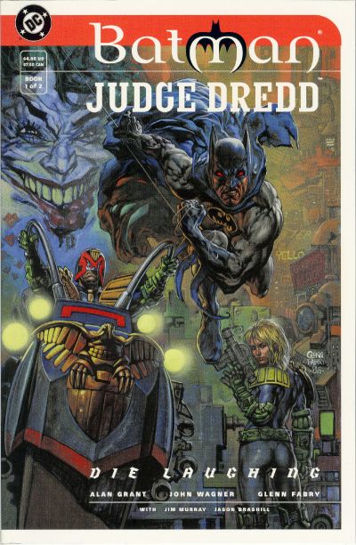 Batman / Judge Dredd: Die Laughing #1