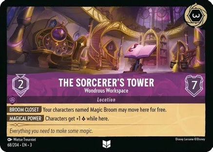 The Sorcerer's Tower - Wondrous Workspace - 68/204 - Uncommon - Cold Foil