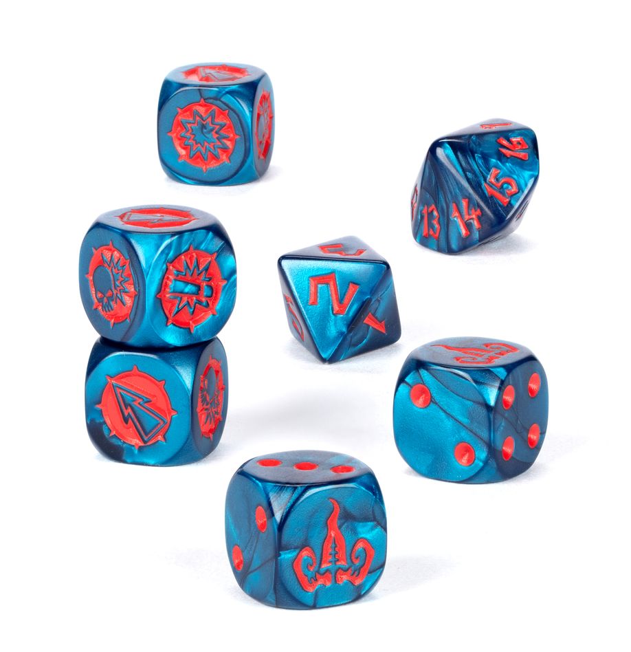 Blood Bowl - Gnome Team Dice