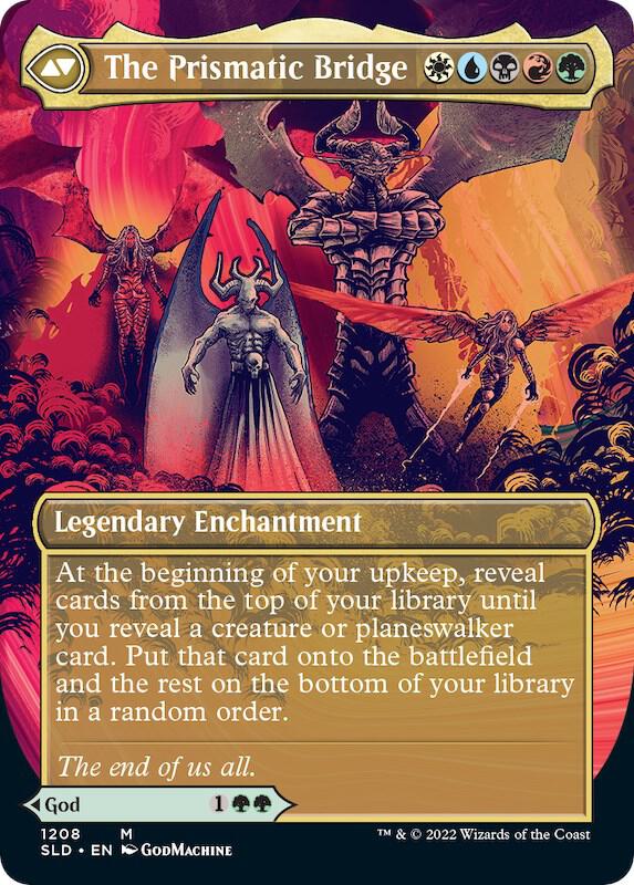 Esika, God of the Tree (Display Commander) - Thick Stock (Back)