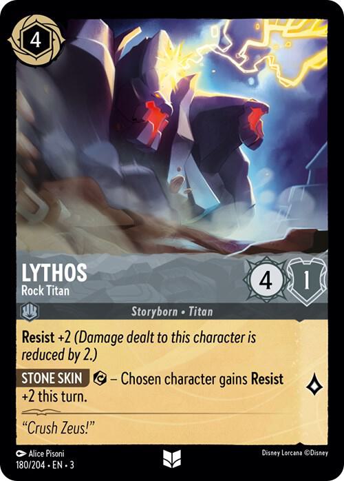 Lythos - Rock Titan - 180/204 - Uncommon - Cold Foil
