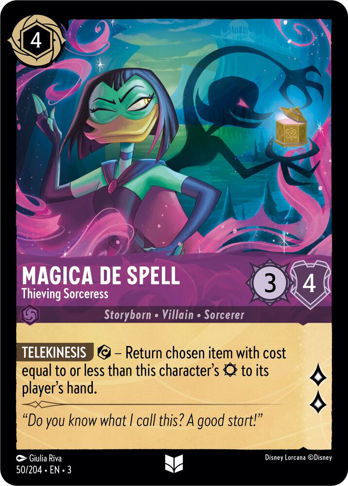 Magica De Spell - Thieving Sorceress - 50/204 - Uncommon
