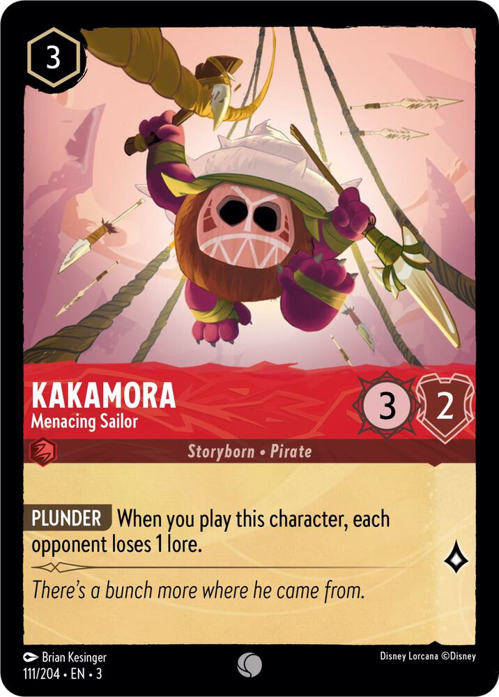 Kakamora - Menacing Sailor - 111/204 - Common - Cold Foil