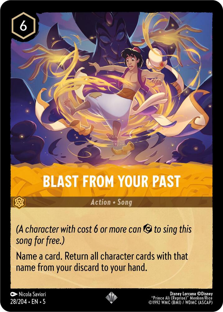 Blast From Your Past - 28/204 - Super Rare - Cold Foil