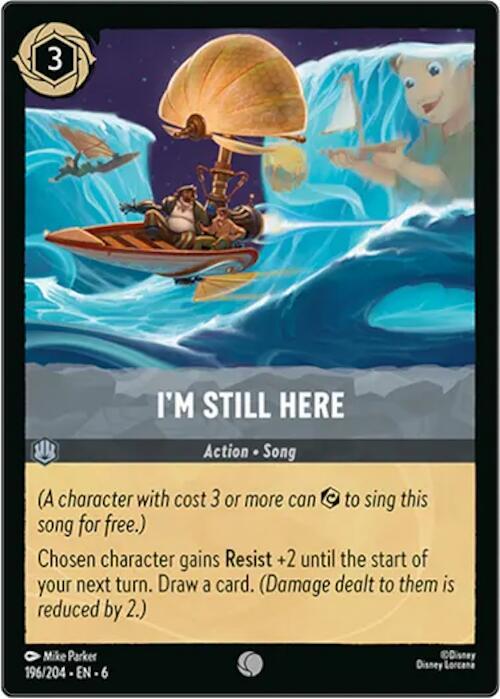 I'm Still Here - 196/204 - Common - Cold Foil