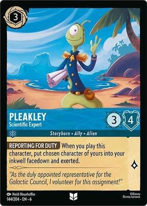 Pleakley - Scientific Expert - 144/204 - Uncommon