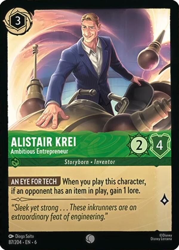 Alistair Krei - Ambitious Entrepreneur - 87/204 - Common