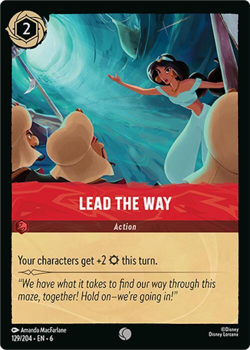 Lead the Way - 129/204 - Common - Cold Foil