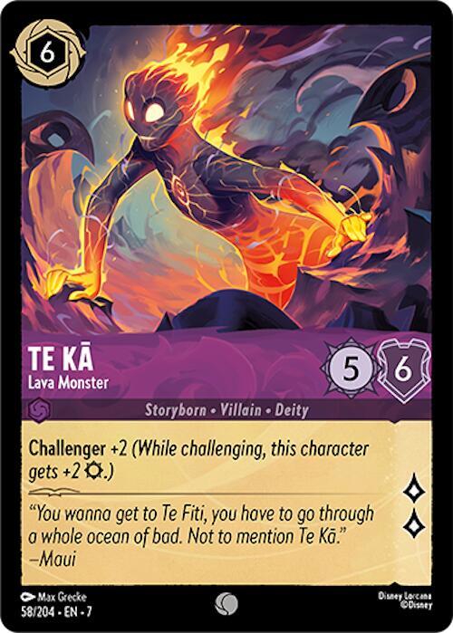 Te Kā - Lava Monster - 58/204 - Common