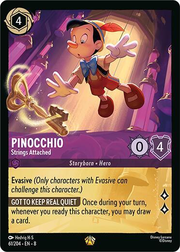 Pinocchio - Strings Attached - 61/204 - Legendary