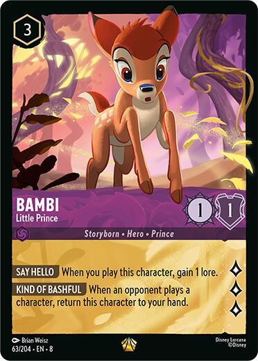 Bambi - Little Prince - 63/204 - Legendary