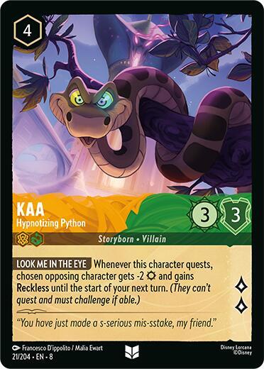 Kaa - Hypnotizing Python - 21/204 - Uncommon