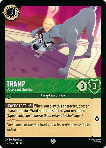 Tramp - Observant Guardian - 87/204 - Common