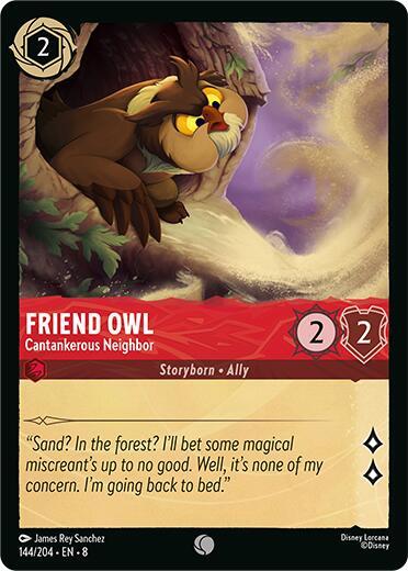Friend Owl - Catankerous Neighbor - 144/204 - Common