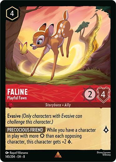 Faline - Playful Fawn - 145/204 - Rare