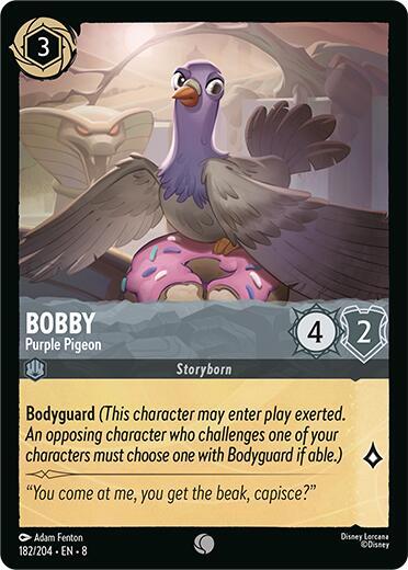 Bobby - Purple Pigeon - 182/204 - Common