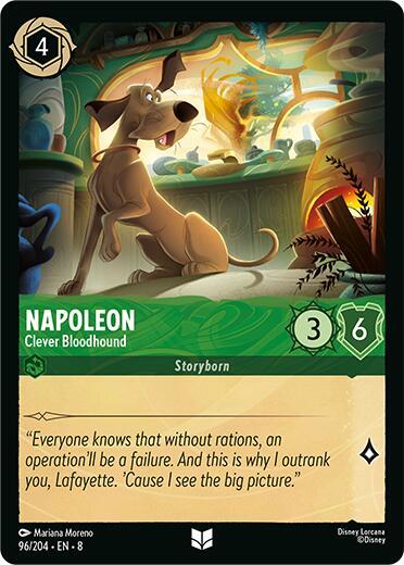 Napoleon - Clever Bloodhound - 96/204 - Uncommon - Cold Foil