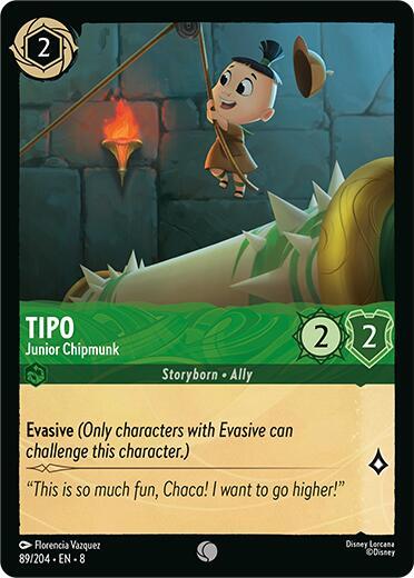 Tipo - Junior Chipmunk - 89/204 - Common