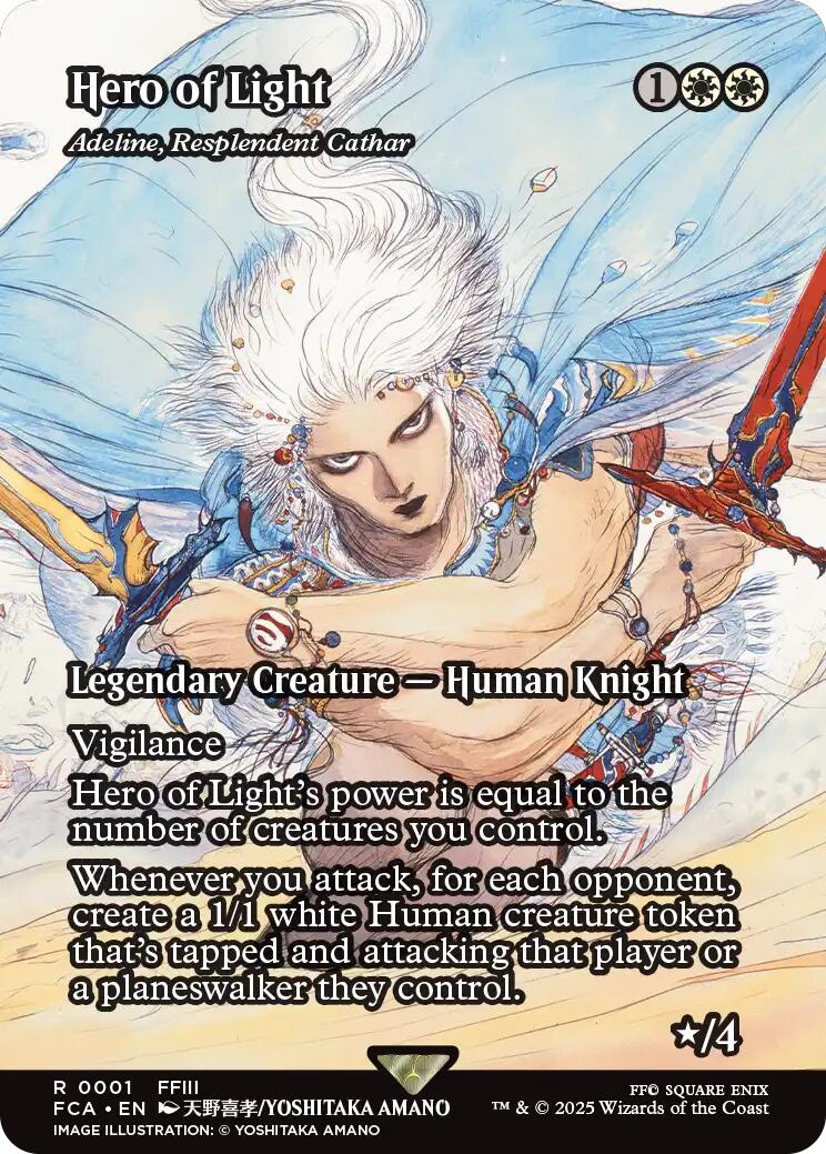 Hero of Light - Adeline, Resplendent Cathar (Showcase)