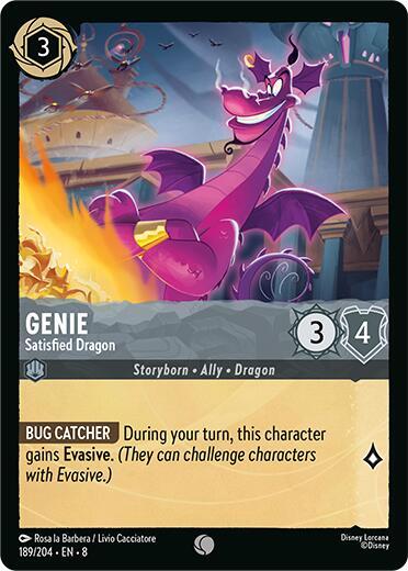 Genie - Satisfied Dragon - 189/204 - Common