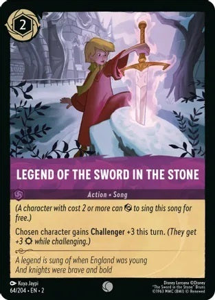 Legend of the Sword in the Stone - 64/204 - Common - Cold Foil