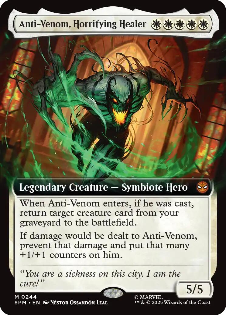 Anti Venom Horrifying Healer Extended Art